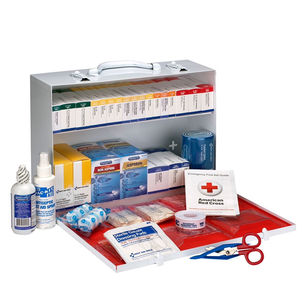 First Aid Only 2 Shelf First Aid Cabinet With Medications 245-O/FAO First Aid Only 2 Shelf First Aid Cabinet With Medications 245-O/FAO